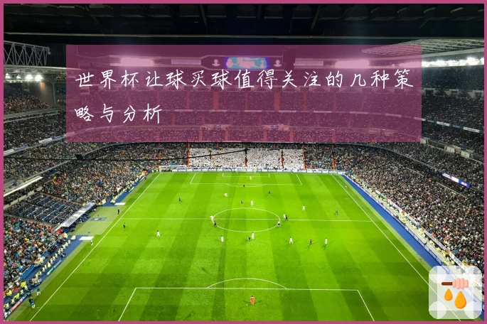 世界杯让球买球值得关注的几种策略与分析